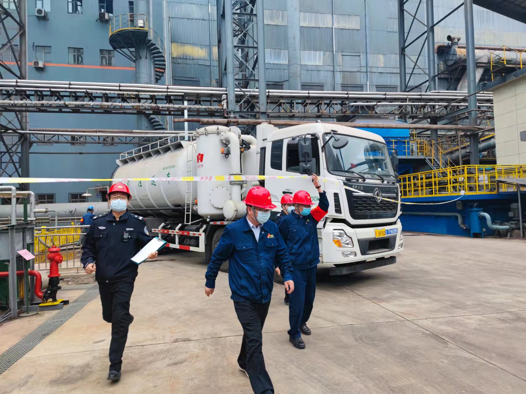 以練促戰(zhàn)——漢鋼公司開展2022年?；肥鹿蕬?yīng)急演練