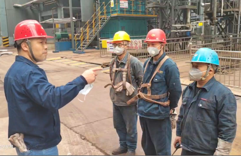 “四不傷害月”,燒結廠這樣干 “四不傷害月”,燒結廠這樣干