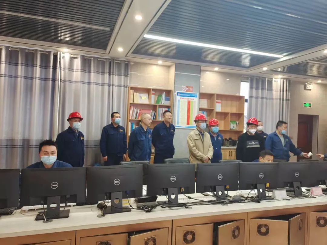 王紅章一行到公司調研指導鐵前系統工作 王紅章一行到公司調研指導鐵前系統工作