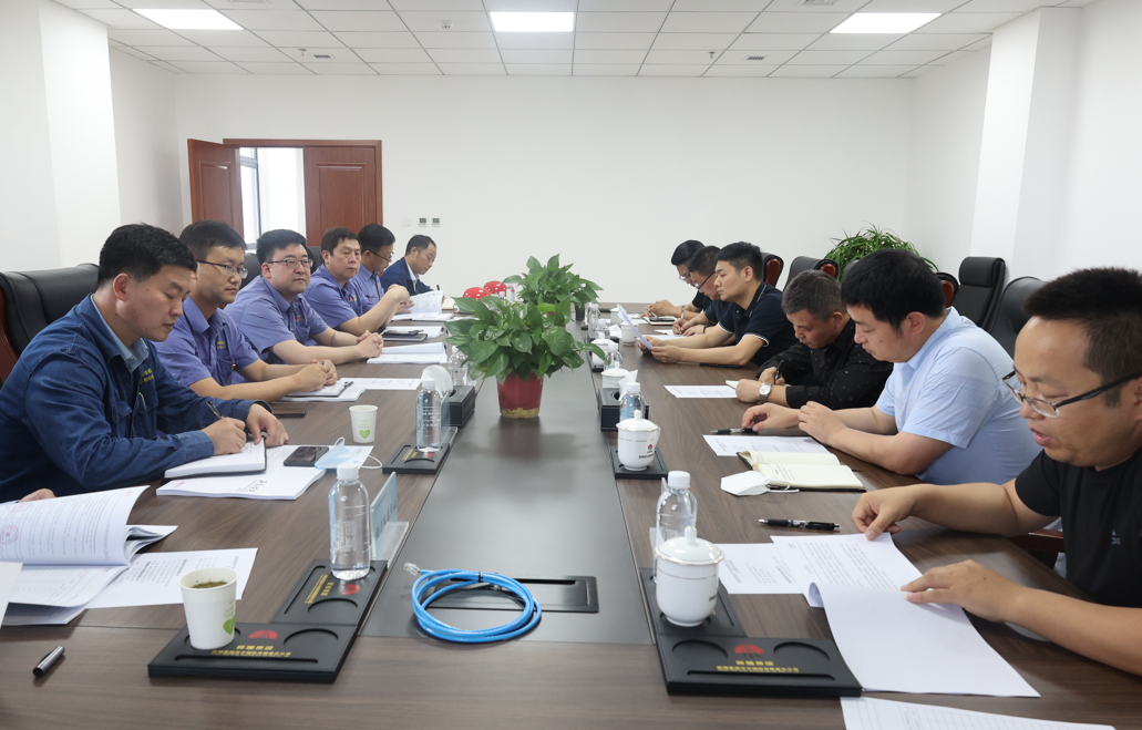 陜西西高電氣科技有限公司常務副總經理王輝一行到公司調研