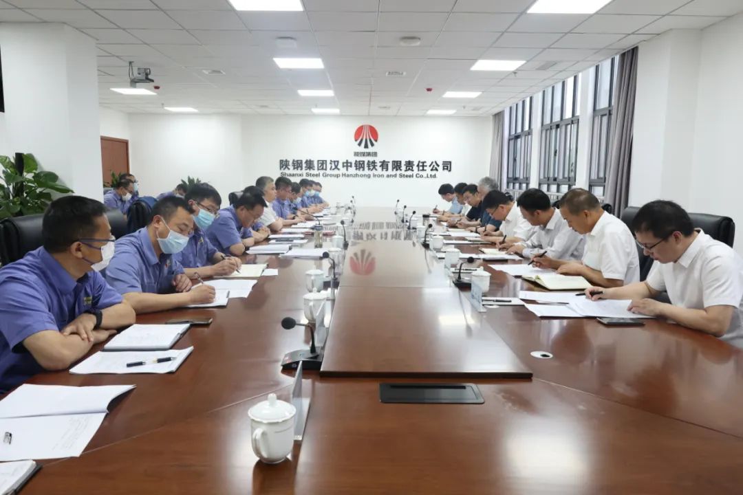 楊海峰到漢鋼公司調(diào)研指導工作 楊海峰到漢鋼公司調(diào)研指導工作