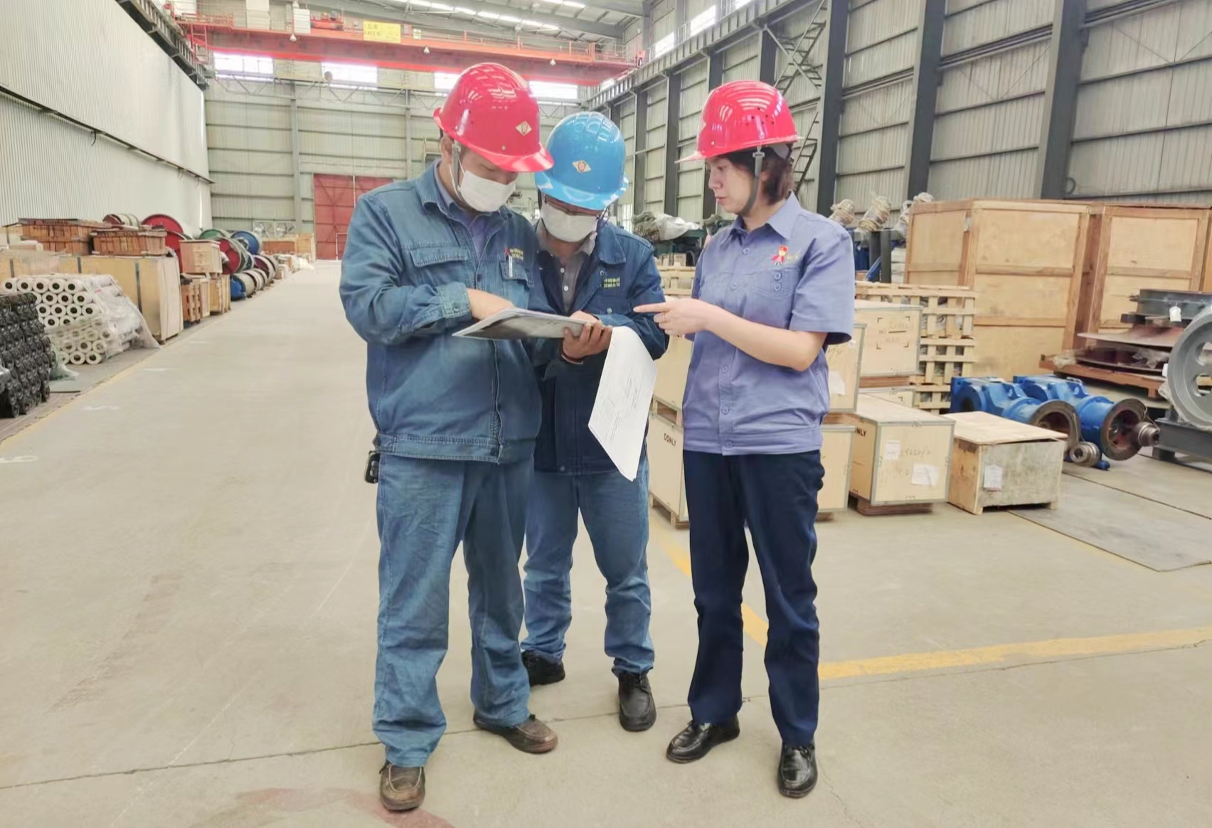 在物資管理崗位上一攬芳華 在物資管理崗位上一攬芳華