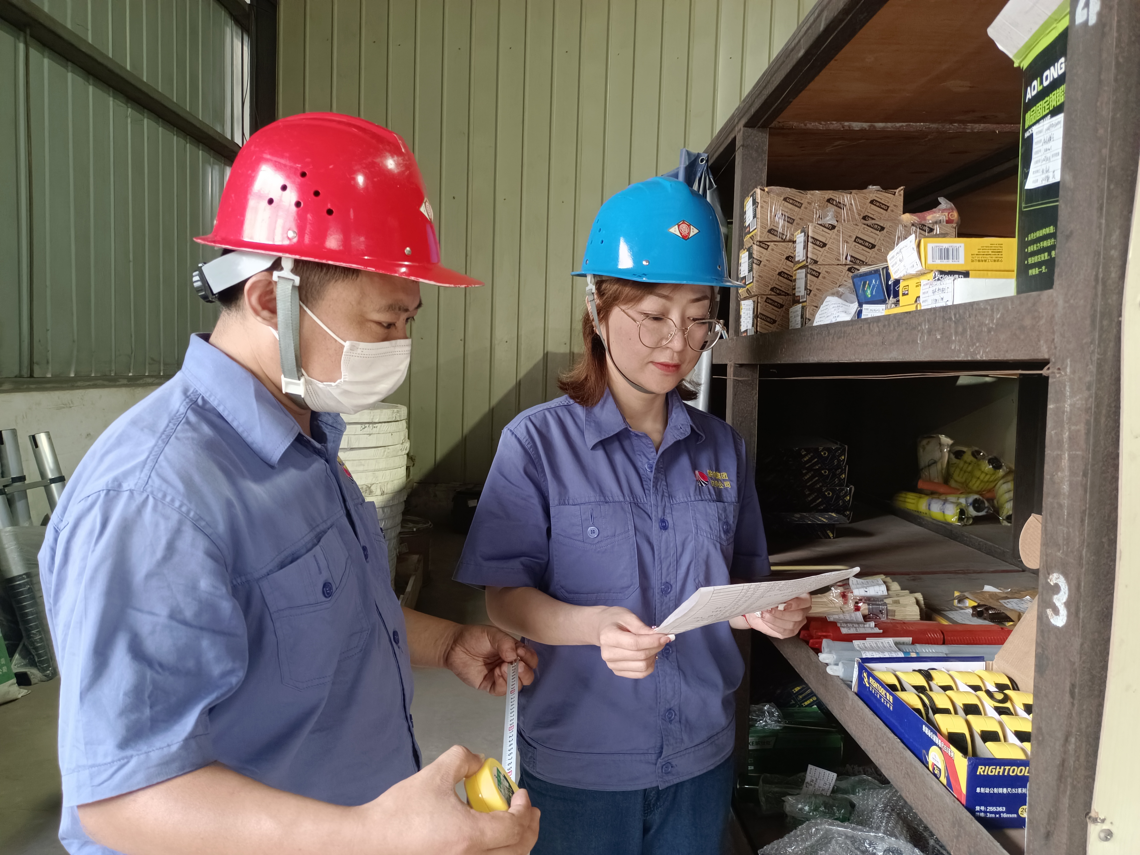 巾幗不讓須眉!物資管理“娘子軍”真贊 巾幗不讓須眉!物資管理“娘子軍”真贊