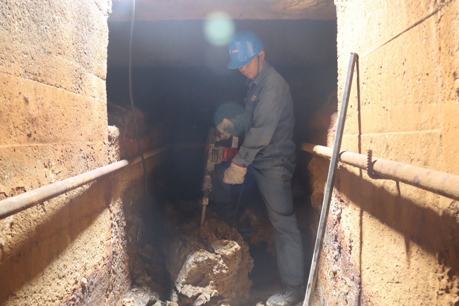 精準降料線停爐 全面打響1#高爐年修各項工作