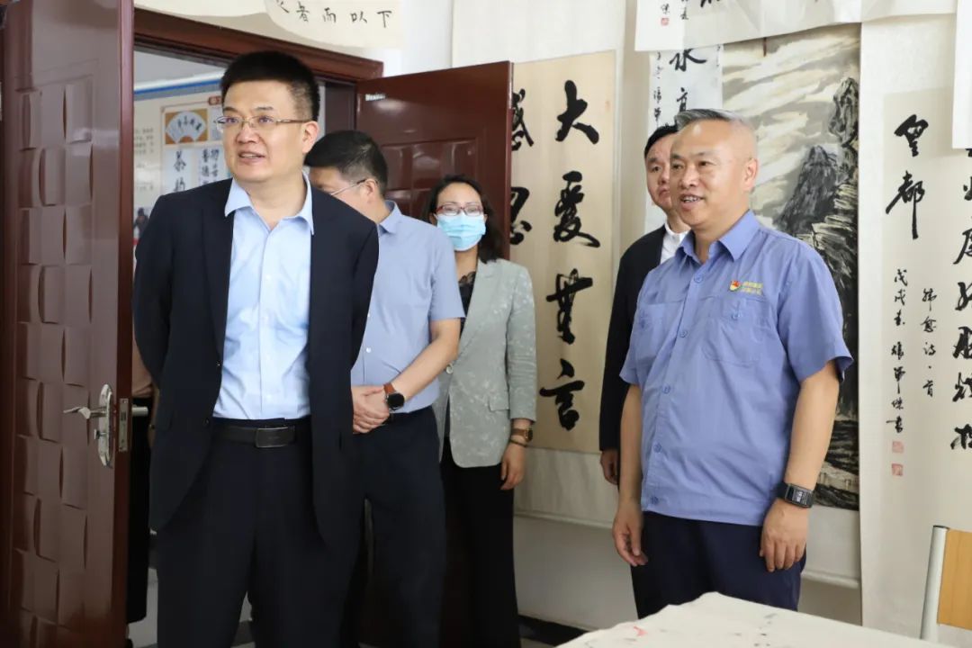 中國職工之家黨委書記王東昱一行到公司調研指導職工之家建設工作 中國職工之家黨委書記王東昱一行到公司調研指導職工之家建設工作