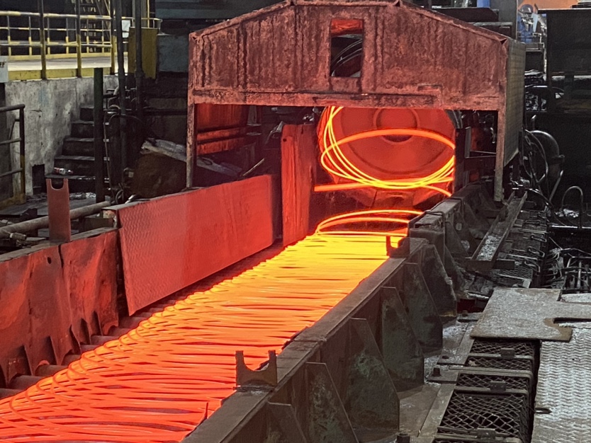 振 奮！公司∮6盤圓（Q235）規格突破新紀錄