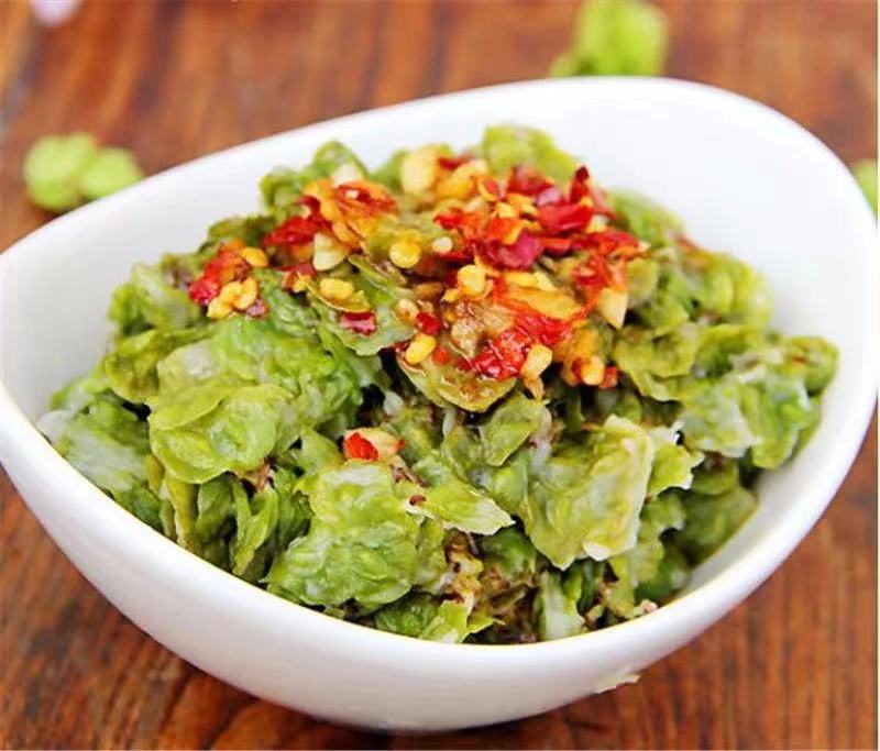 記憶中的榆錢麥飯 記憶中的榆錢麥飯