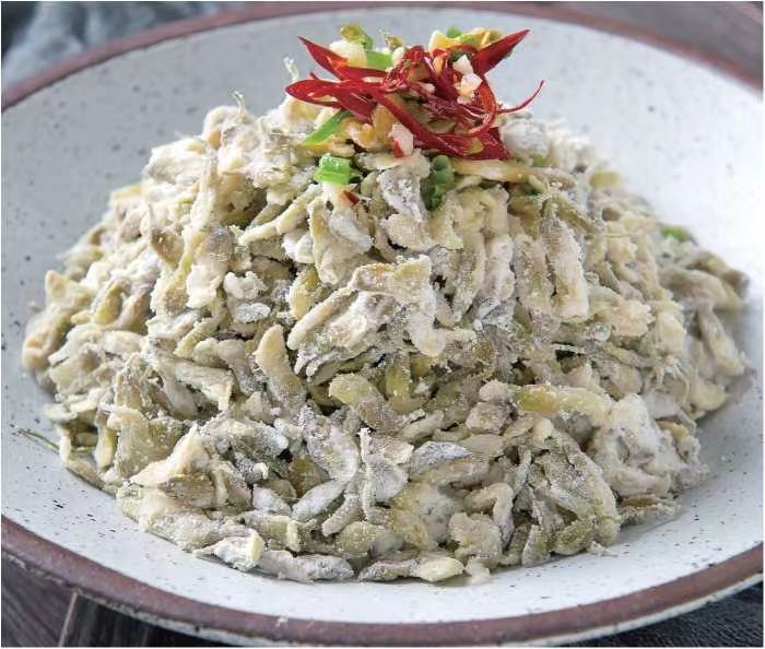 槐花麥飯 槐花麥飯