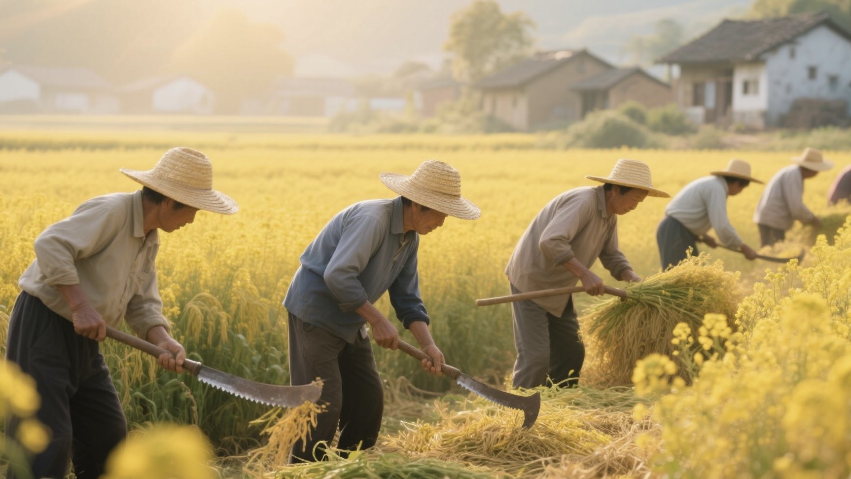 陜南,油菜熟了的時光 陜南,油菜熟了的時光
