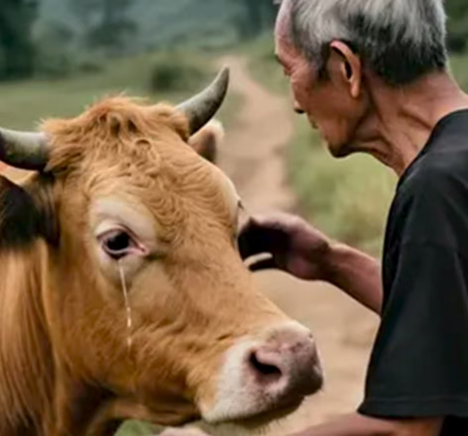 外公和老黃牛 外公和老黃牛