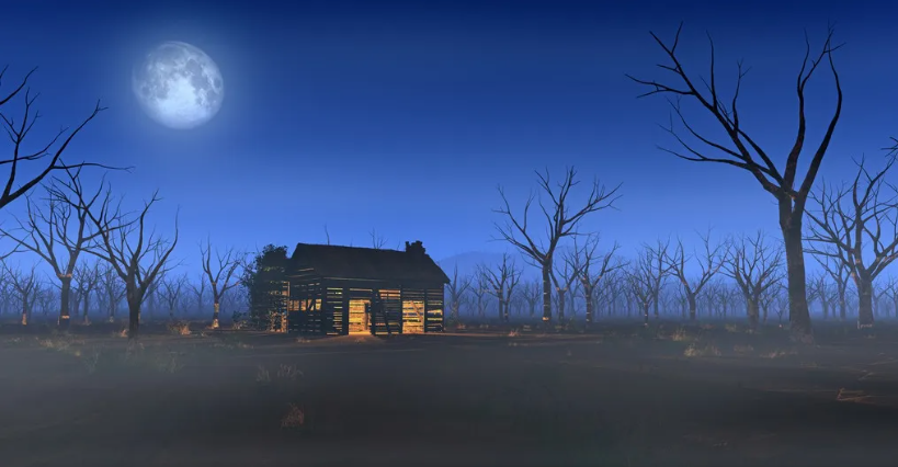 月下村莊 月下村莊