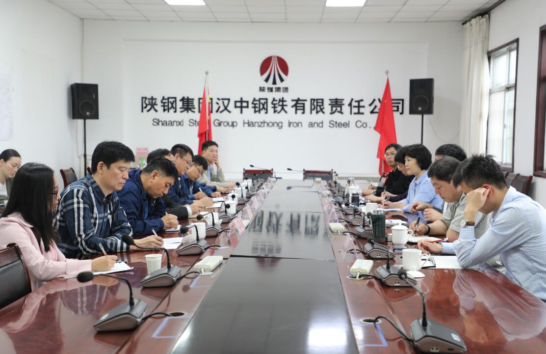 【公司新聞】新天鋼集團總裁、天鋼公司總經理吳玉杰一行到公司參觀交流