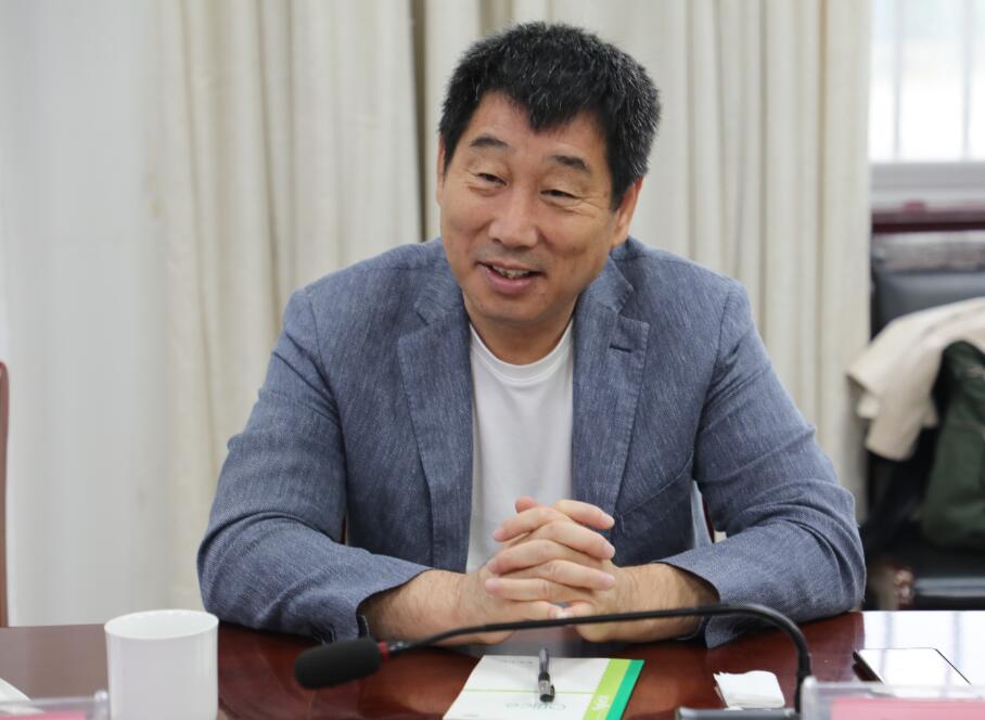 【公司新聞】新天鋼集團總裁、天鋼公司總經理吳玉杰一行到公司參觀交流